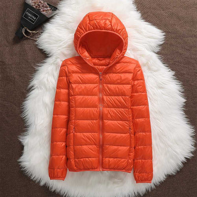 Lena | Lightweight Hooded Puff Jacket