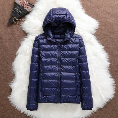 Lena | Lightweight Hooded Puff Jacket