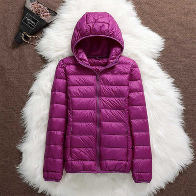 Lena | Lightweight Hooded Puff Jacket