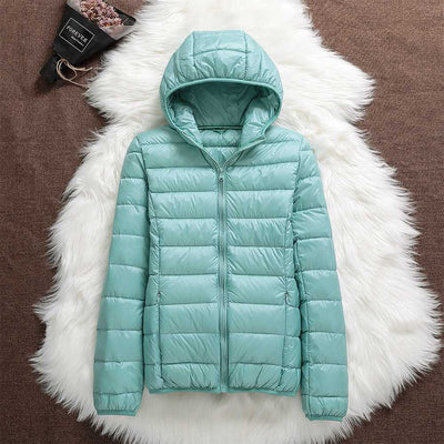 Lena | Lightweight Hooded Puff Jacket