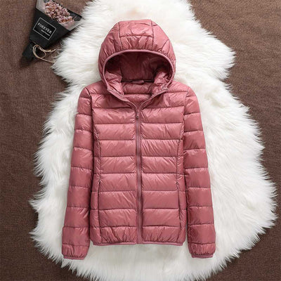 Lena | Lightweight Hooded Puff Jacket