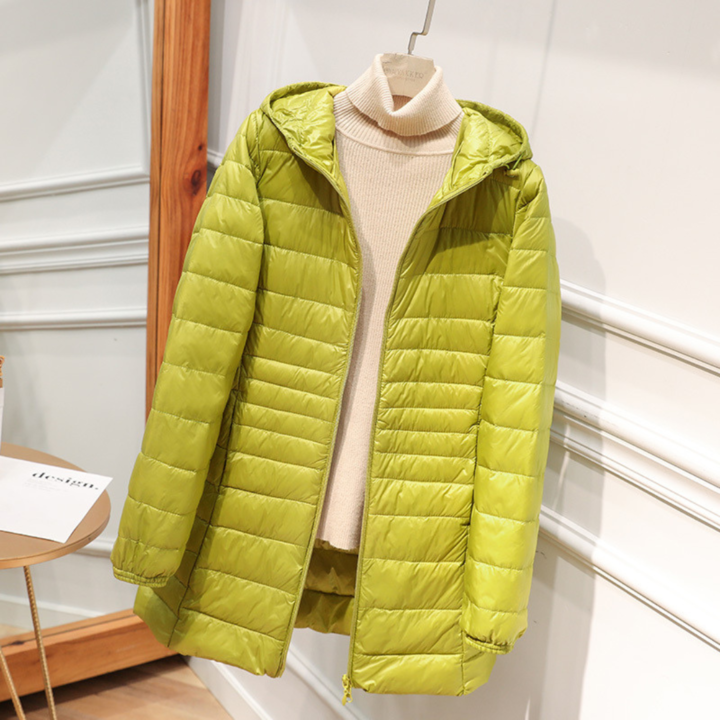 Lena | Lightweight Hooded Puff Jacket