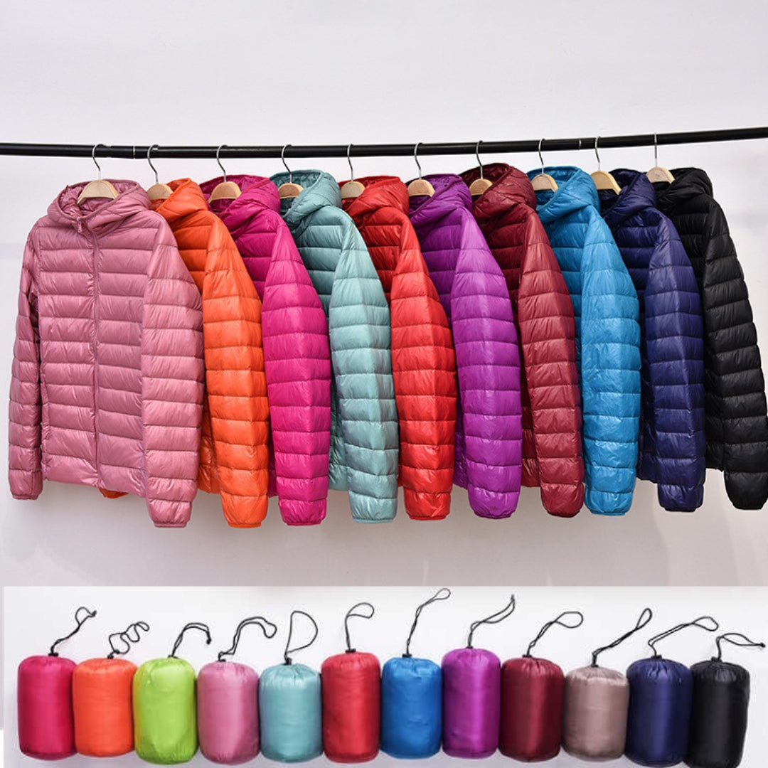 Lena | Lightweight Hooded Puff Jacket